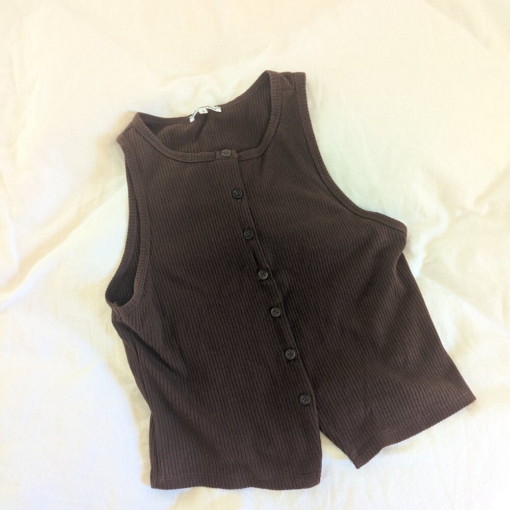 Reformation ribbed tank